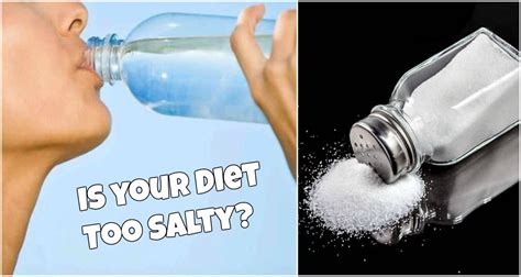 3 Signs Youre Eating Too Much Salt