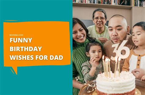 50 Funny Birthday Wishes For Dad Bdymsg