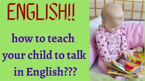 Secret Tips To Teach English To Your Child At Home