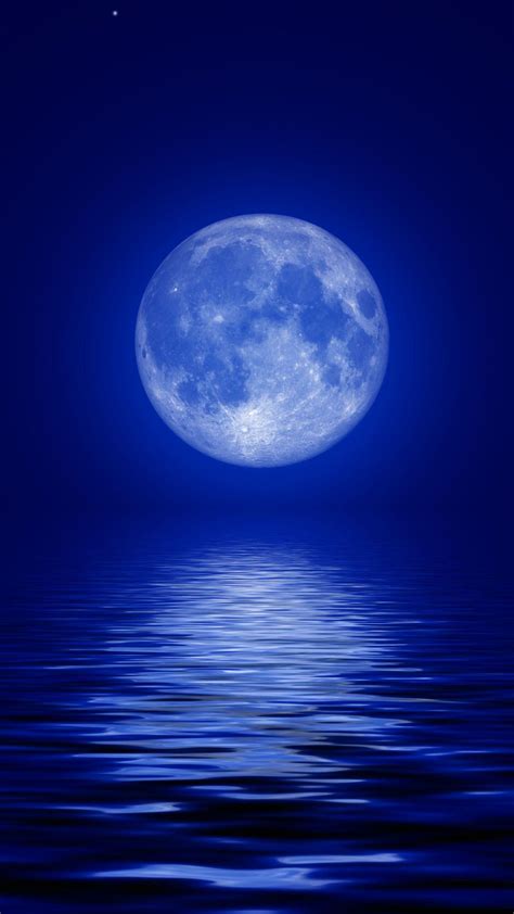 Blue Moon Wallpaper