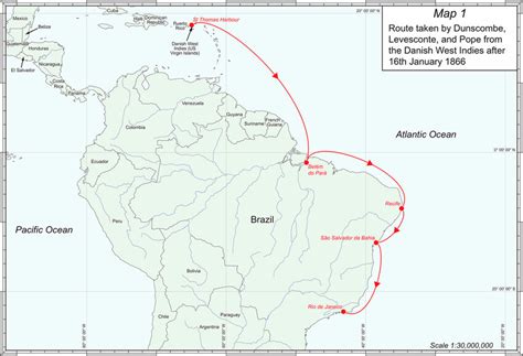 Route Taken By Delegates To Brazilian Court Download Scientific Diagram