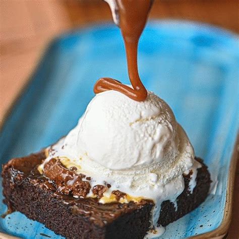 Traditional Chocolate Brownie With Vanilla Ice Cream Rinas Kitchenette