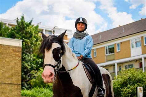 Uks First Female Muslim Jockey At Goodwood Four