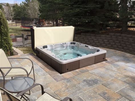 In Ground Install Photos Of Wind River Spas Customers Hot Tubs