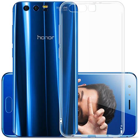 Buy For Huawei Honor 9 Premium Case Crystal Clear Transparent Soft Tpu