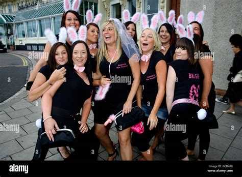 A Hen Party Pictured Partying On A Night Out Drinking In Brighton East
