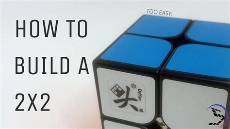How To Take Apart And Assemble A 2x2 Rubiks Cube Dayan Tengyun 2x2
