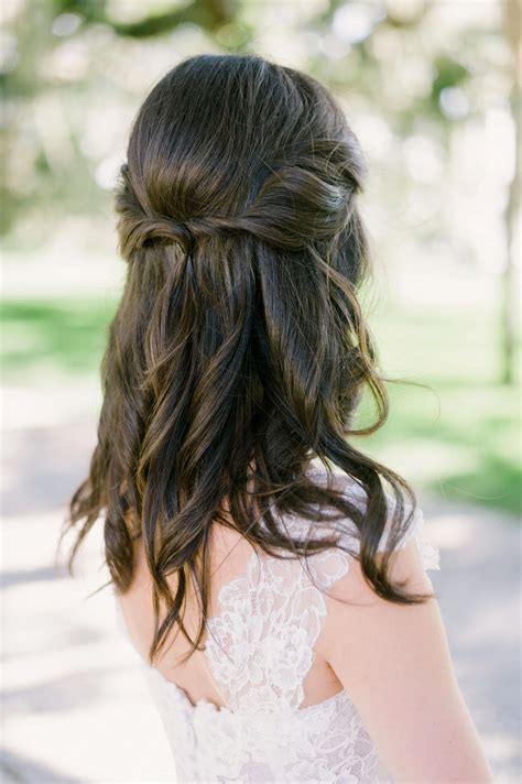 This Simple Long Hair Wedding Styles For Bridesmaids Stunning And