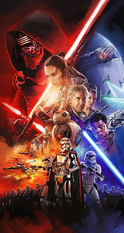 Submitted 9 months ago by mrdvfx_123. Star Wars The Force Awakens Artwork Poster by Sheraz A