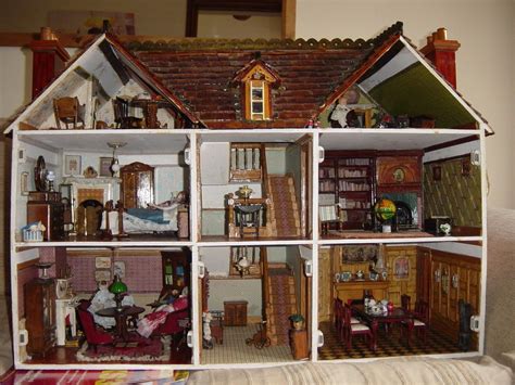 Hand Crafted Victorian Dolls House