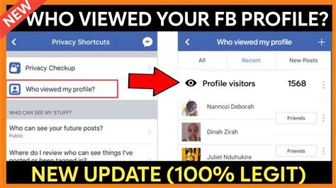 How To See Who Viewed My Facebook Profile 2023 Profile Visits On