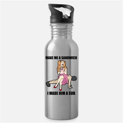 Dildo Water Bottles Unique Designs Spreadshirt