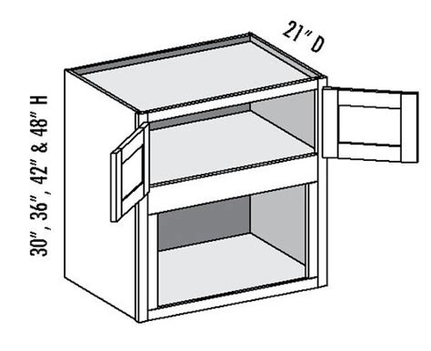 What size cabinet goes over microwave? Wall Microwave - Built in or Shelf Cabinet
