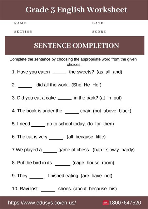 All english tests have answers and explanations. 3rd grade english grammar worksheet free pdf by nithya - Issuu
