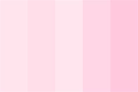 Pastel Pink Fade Part 1 Color Palette