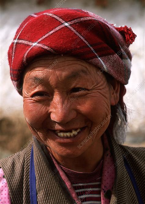 Tibetan Woman Stock Image P9800215 Science Photo