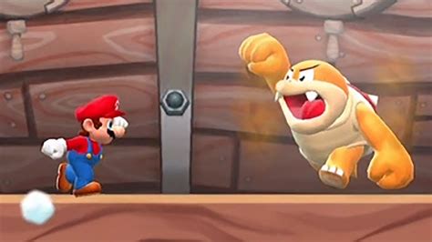 Super Mario Run All Boss Levels Boss Fight Compilation Youtube