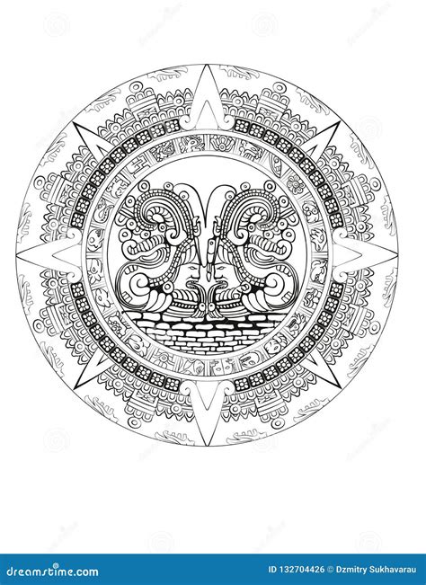 Aztec Calendar Symbols Aztec Calendar Mayan Calendar