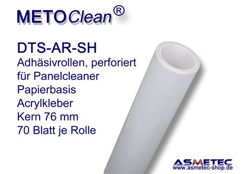 Metoclean Dts Ar 300sh Adhesive Rolls 70 Sheets 300 Mm Box Of 4