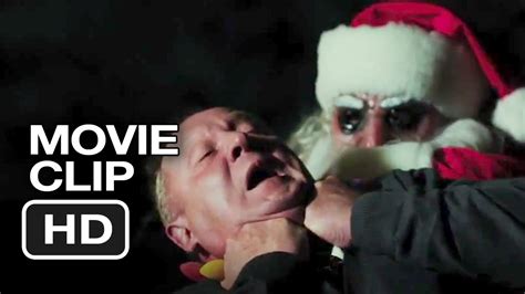 Silent Night Movie Clip Santa Attacks 2012 Killer Santa Claus