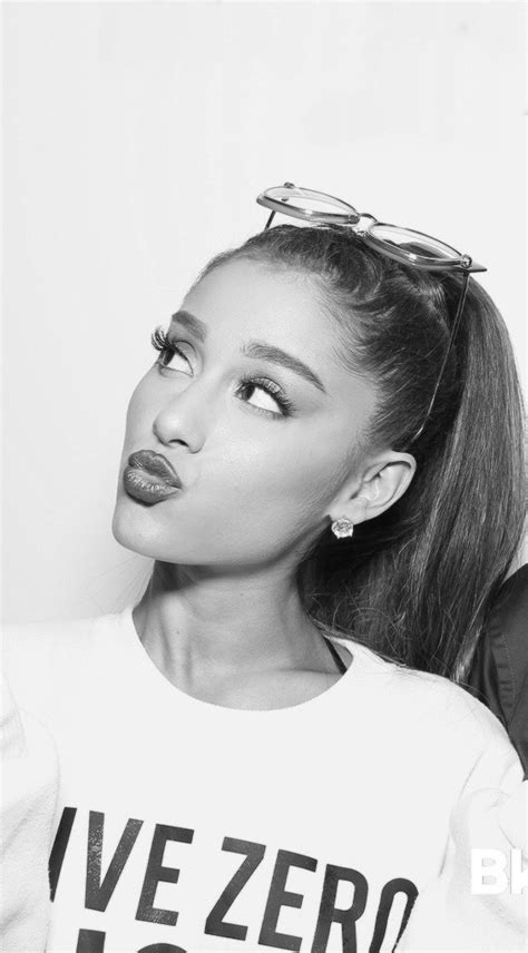 Black And White Ariana Grande Focus Wiring
