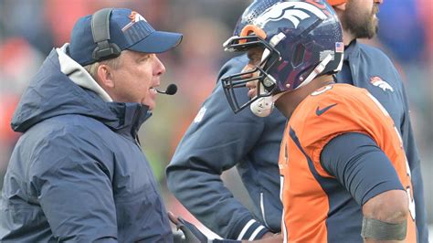 Russell Wilson Downplays Sean Payton Sideline Eruption In Broncos Loss Of Course He Still Has