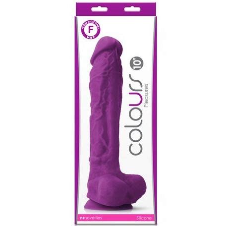 Colours Pleasures Dildo Purple Sex Toys At Adult Empire
