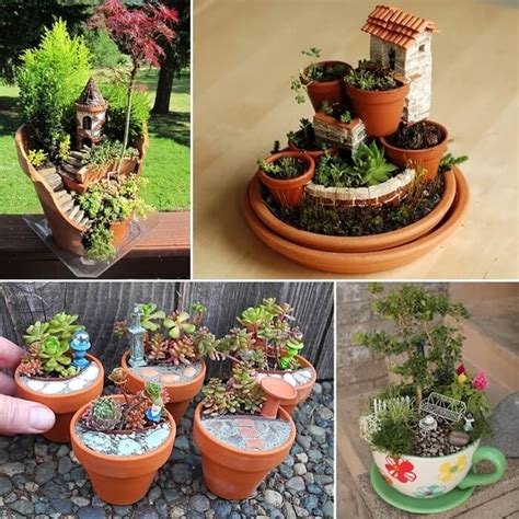 Welcome to the home of gardening in miniature! 16 Creative Miniature Garden Ideas You Will Admire