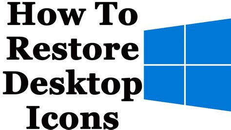 How To Show Desktop Icon Windows 8 Youtube