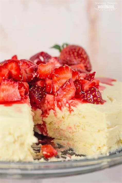 Low Carb Sugar Free Crustless Cheesecake In The Pressure Cooker