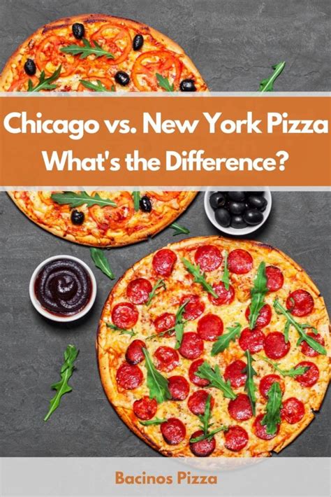Chicago Vs New York Pizza Whats The Difference