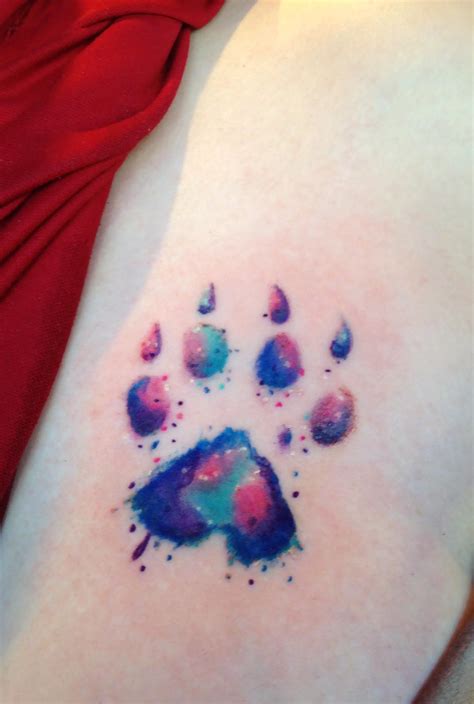 Paw Fect Ink Your Love With These Paw Print Tattoo Designs Pets