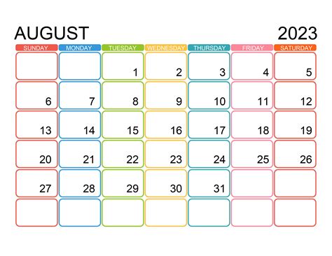 Calendario 2023 Espa 241 Ol Calendario Aug 2021 Imagesee
