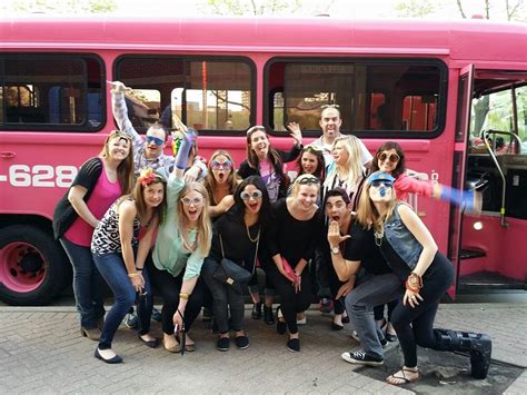 The Pink Diamond Party Bus Rental Minneapolis Mn Rentmypartybus Inc