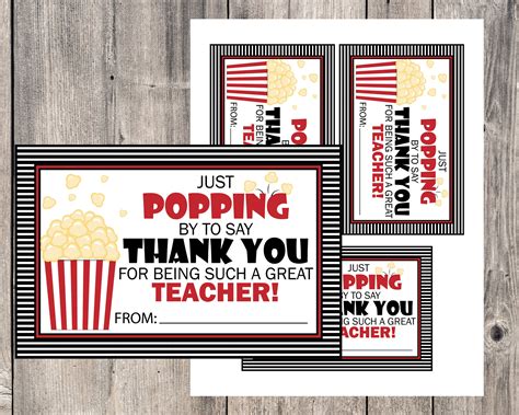 Just Popping In To Say Hello Free Printable Cards