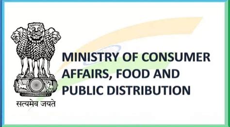Ministry Of Consumer Affairs Food And Public Distribution Logopedia
