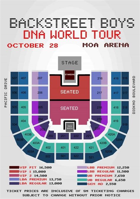 Mall Of Asia Arena Maps