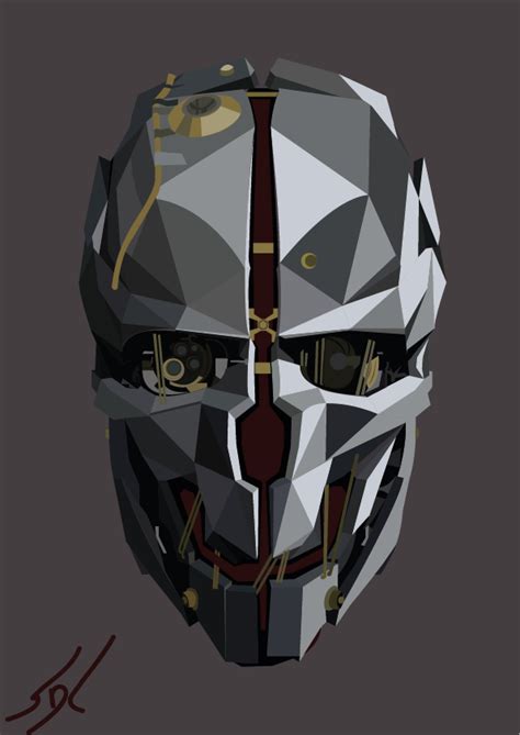 Dishonored Mask By Seppedc On Deviantart Dishonored Mask Dishonored