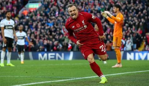 هدف شاكيري العالمي الاول مع ليفربول امام مانشستر يونايتد. شاكيري يحسم مستقبله مع ليفربول | بوابة إفريقيا الرياضية