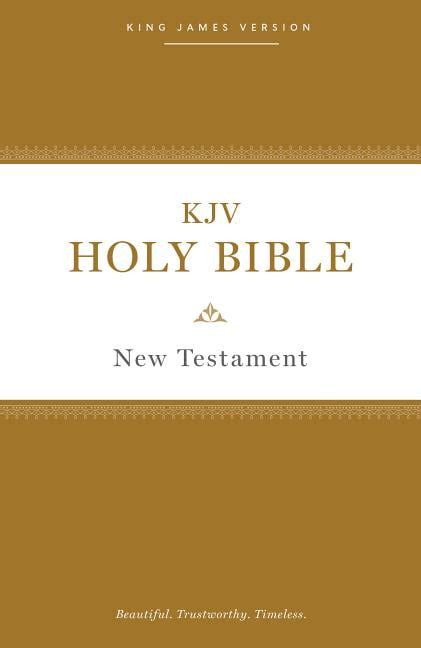 Kjv Holy Bible New Testament Paperback Paperback