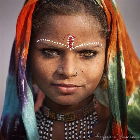 Gypsy Girl From Kalbelia Caste Rajasthan India Gypsy Girl