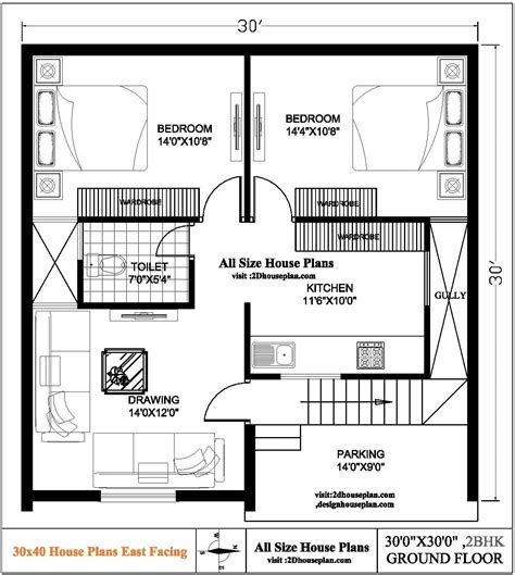 Ground Floor House Plan With Car Parking
