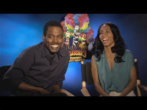 Madagascar 4 Chris Rock Burlándose De Jada Pinkett Smith La Haría