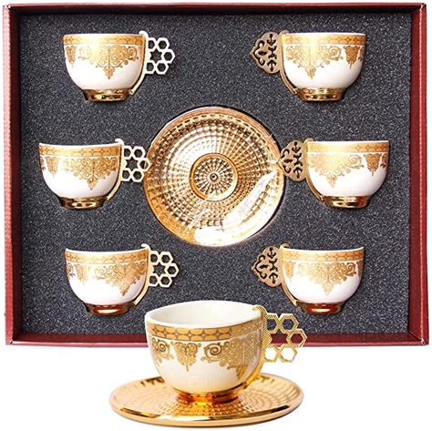 Amazon Com Alisveristime 12 Pc Turkish Greek Arabic Coffee Espresso