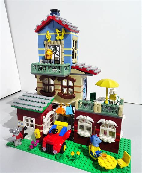 Lego Fabuland 3678 The Fabuland House Modern Remake Flickr