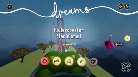 Ps4 Dreams Beta Rollercoaster Techdemo Youtube