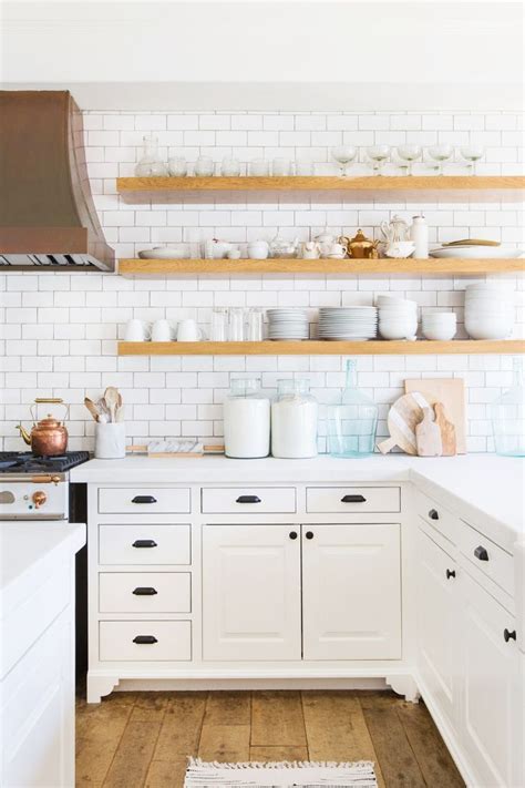 These Kitchens Prove That Subway Tile Backsplashes Will Never Go Out Of