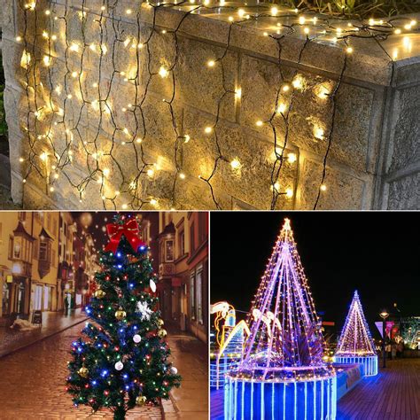 Solar Led String Lights Ambiance Lighting Outdoor Patio Lawn Landscape