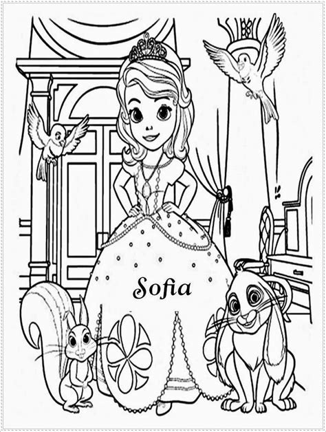 Sofia The First Coloring Pages Az Coloring Pages Coloring Pages