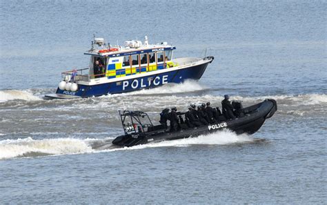 River Thames Met Police Board Cymbeline At Gravesend